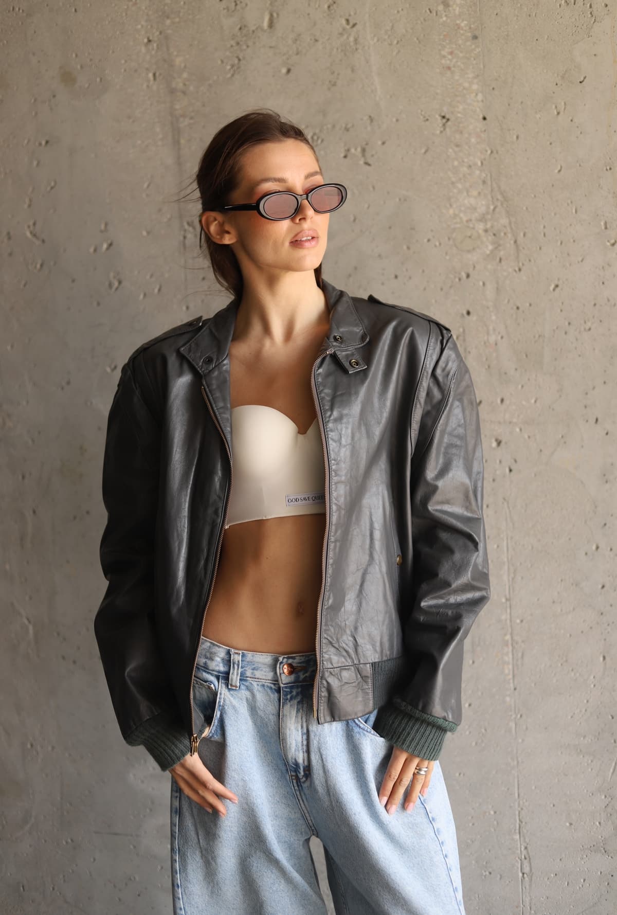 Kurtka skórzana  S/M/L
