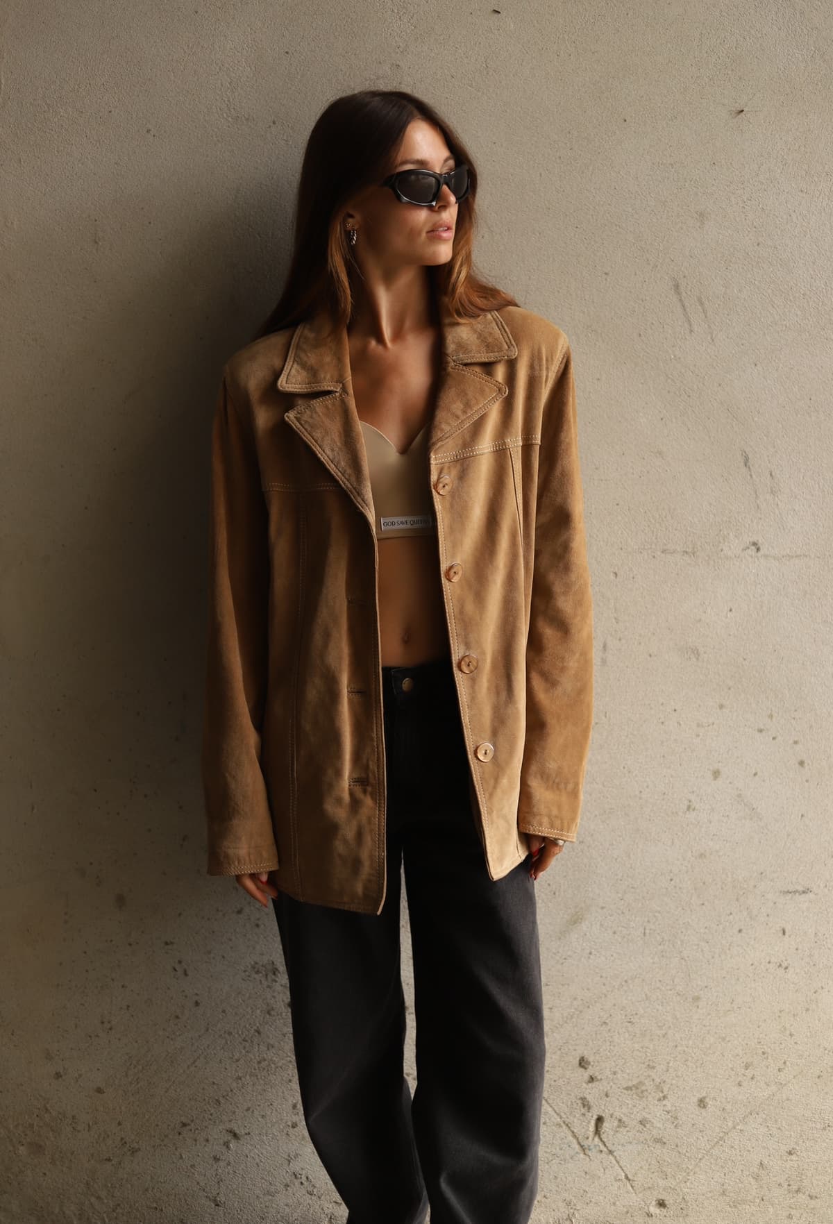 Kurtka Zamszowa S/M/L
