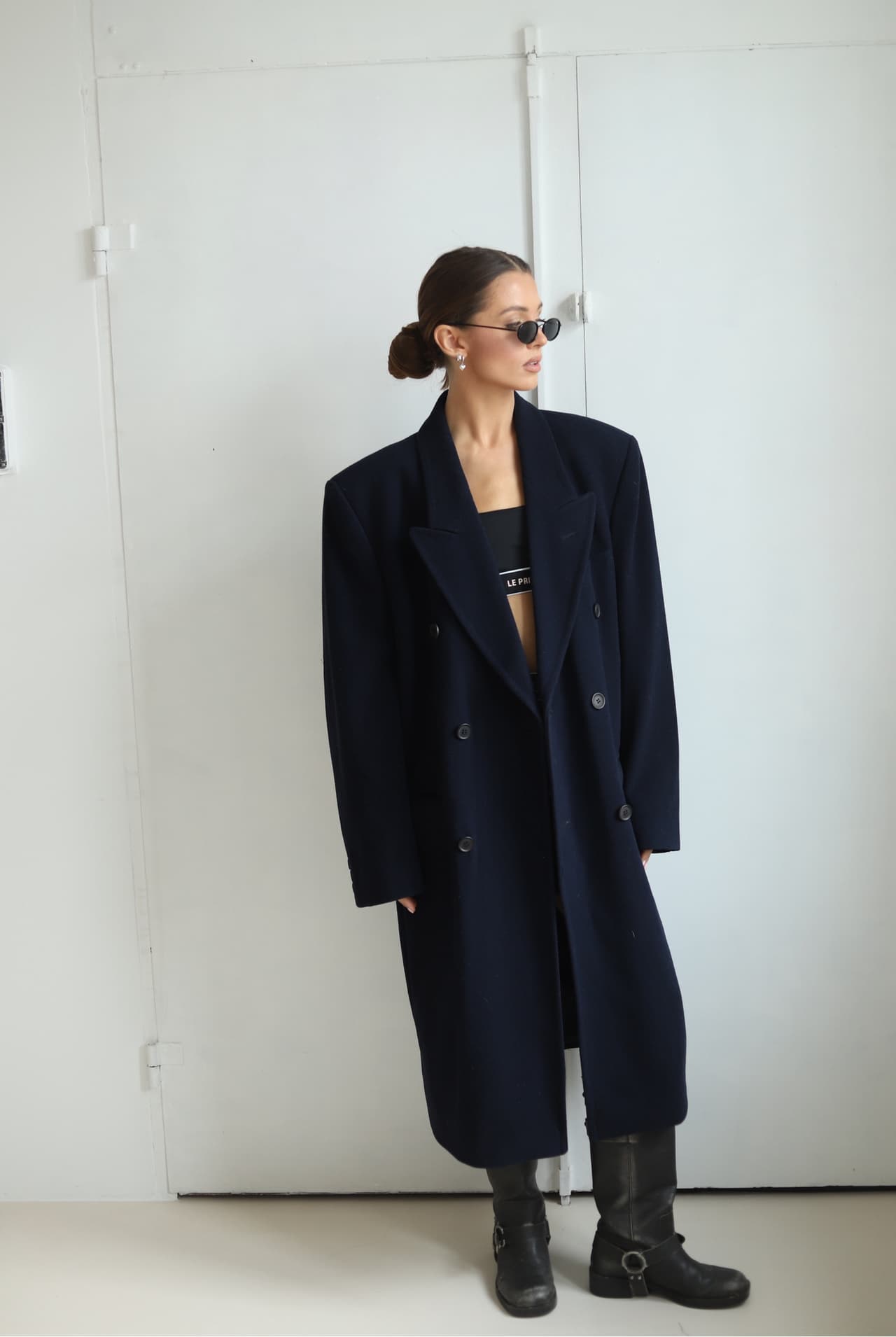 Płaszcz wełniano kaszmirowy S-L