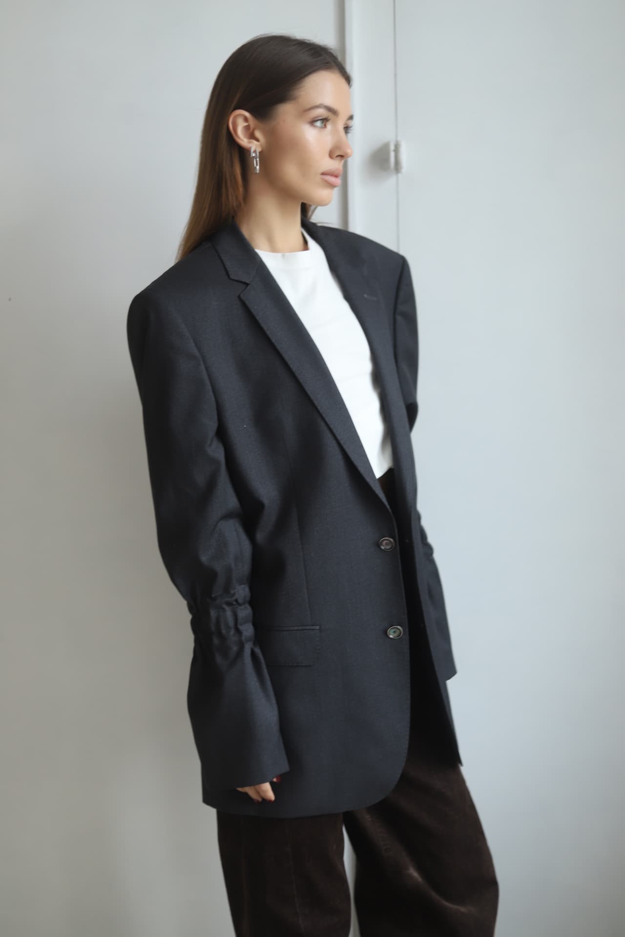 Marynarka wełniana XS-L